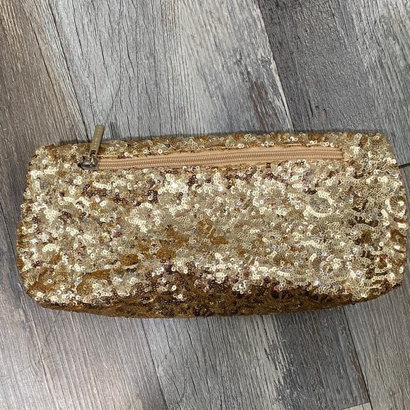 Victoria\'s Secret Sparkling Gold Clutch